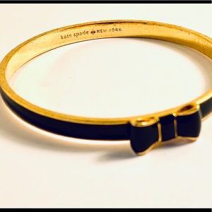 Kate Spade Black/ Gold Bangle